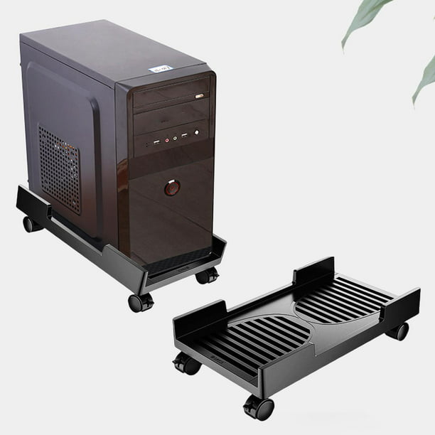Soporte de torre de ordenador de CPU móvil, Base de refrigeración, soporte  de chasis de polea