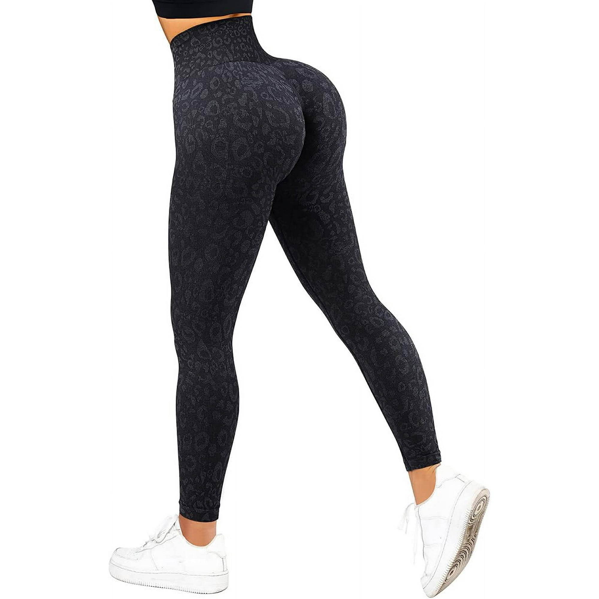 SUUKSESS Leggings sin costuras para levantamiento de glúteos para mujer,  pantalones de yoga de talle alto