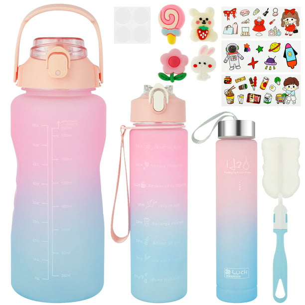 botellas de agua con pajita – Compra botellas de agua con pajita con envío  gratis en AliExpress version