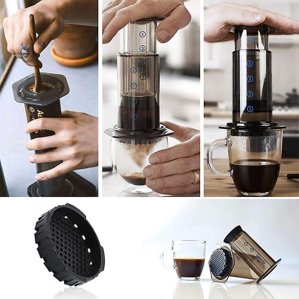 Cafetera Aeropress Clásica + Filtros + accesorios