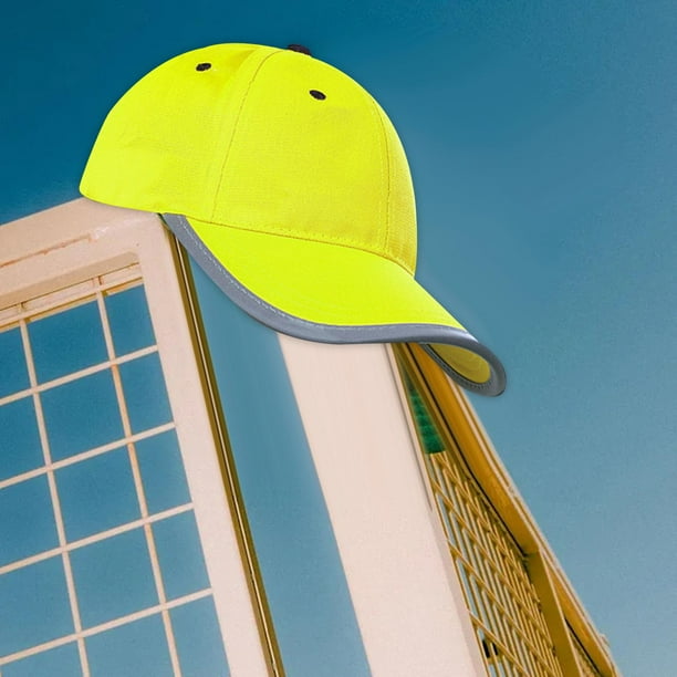 Gorra de seguridad amarilla