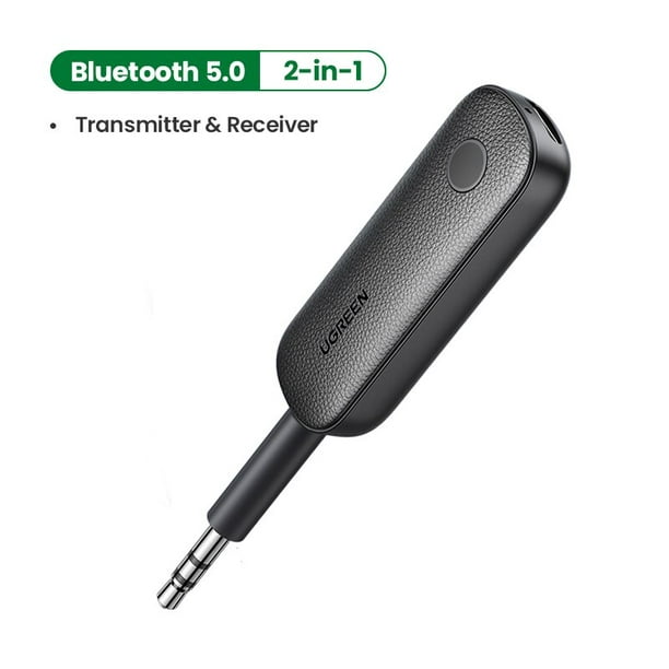 Adaptador Bluetooth 5.0 Interfaz de 3,5 mm Receptor Bluetooth Transmisor  Adaptador de audio multimedia inalámbrico Guardurnaity EL001419-00B