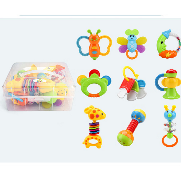 Juguete de sonajero para bebés de 0 a 3 meses, juguete de sonajero para  bebés de 0 a 6 meses, juguetes de desarrollo de 3 meses, para recién  nacidos