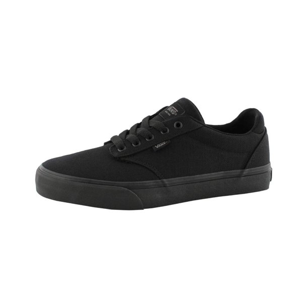 Zapatillas Niño Atwood Canvas Black Negra Escolar Vans