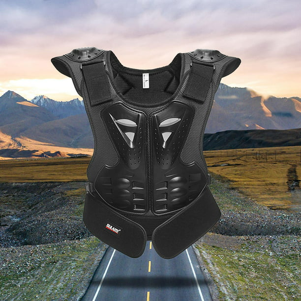 Protector de espalda para motocicleta, talla universal, para hombre y  mujer, chaleco protector para moto, esquí, snowboard (M) : : Coche  y moto