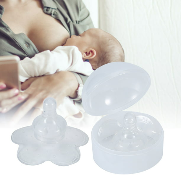 Comprar Protectores de silicona para pezones, protectores para pezones para  madres, cubierta protectora para lactancia materna, 2 uds.
