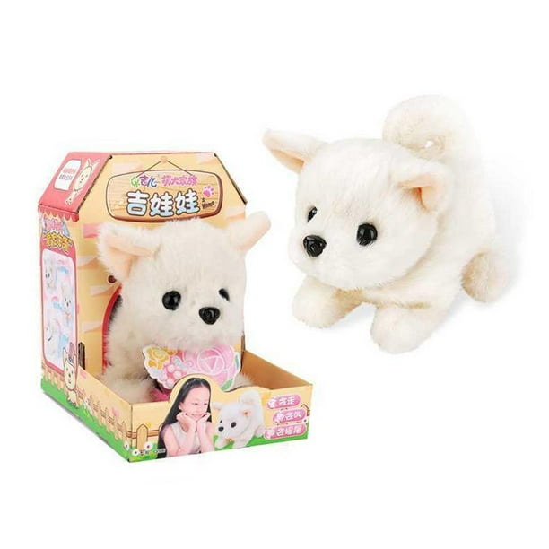 peluche cachorro perro interactivo electrónico mascota juguete robótico  Animal caminar perfke Perro robot electrónico