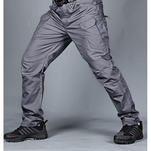 Pantalones tácticos militares para hombres, pantalones de Combate  Especiales, multibolsillos, impermeables, resistentes al desgaste, monos de  entrenamiento Casuales