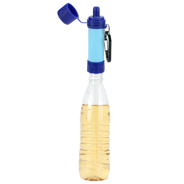 Herramientas de filtro de agua potable Purificador de agua de supervivencia  para senderismo con pajita (azul) Ndcxsfigh Nuevos Originales