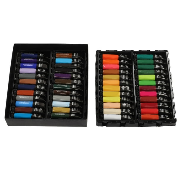 Kit de Arte con Pinturas Acrílicas - Set de Pinturas 26 Pcs.