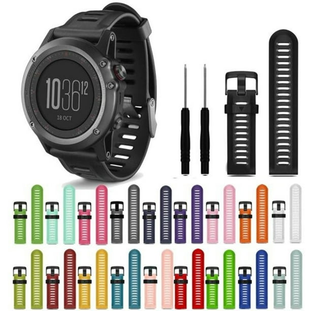 GENERICO Correa Para Garmin Fenix 6 5 3hr 26mm Naranja