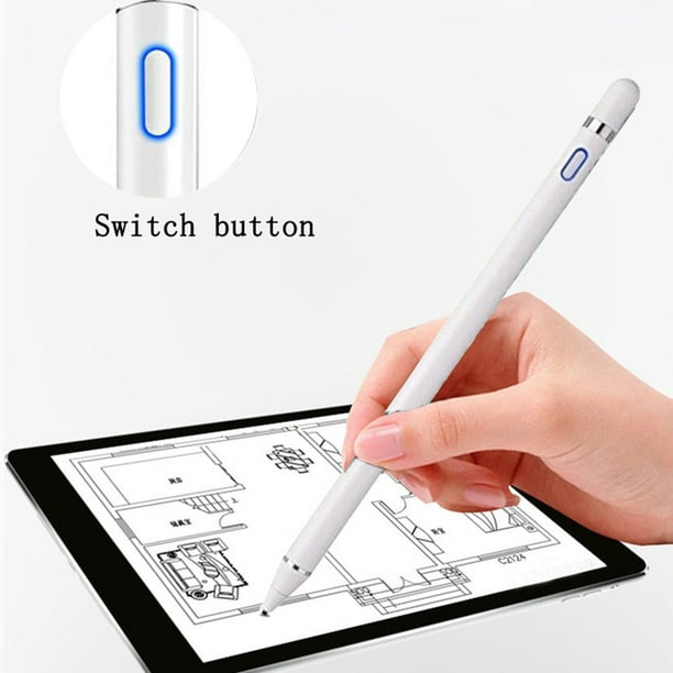 1 lápiz capacitivo para pantalla táctil de dibujo Stylus 2 para