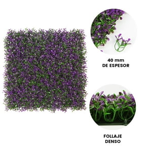Muro Purpura Follaje Artificial Sintético Mod. Purpurea