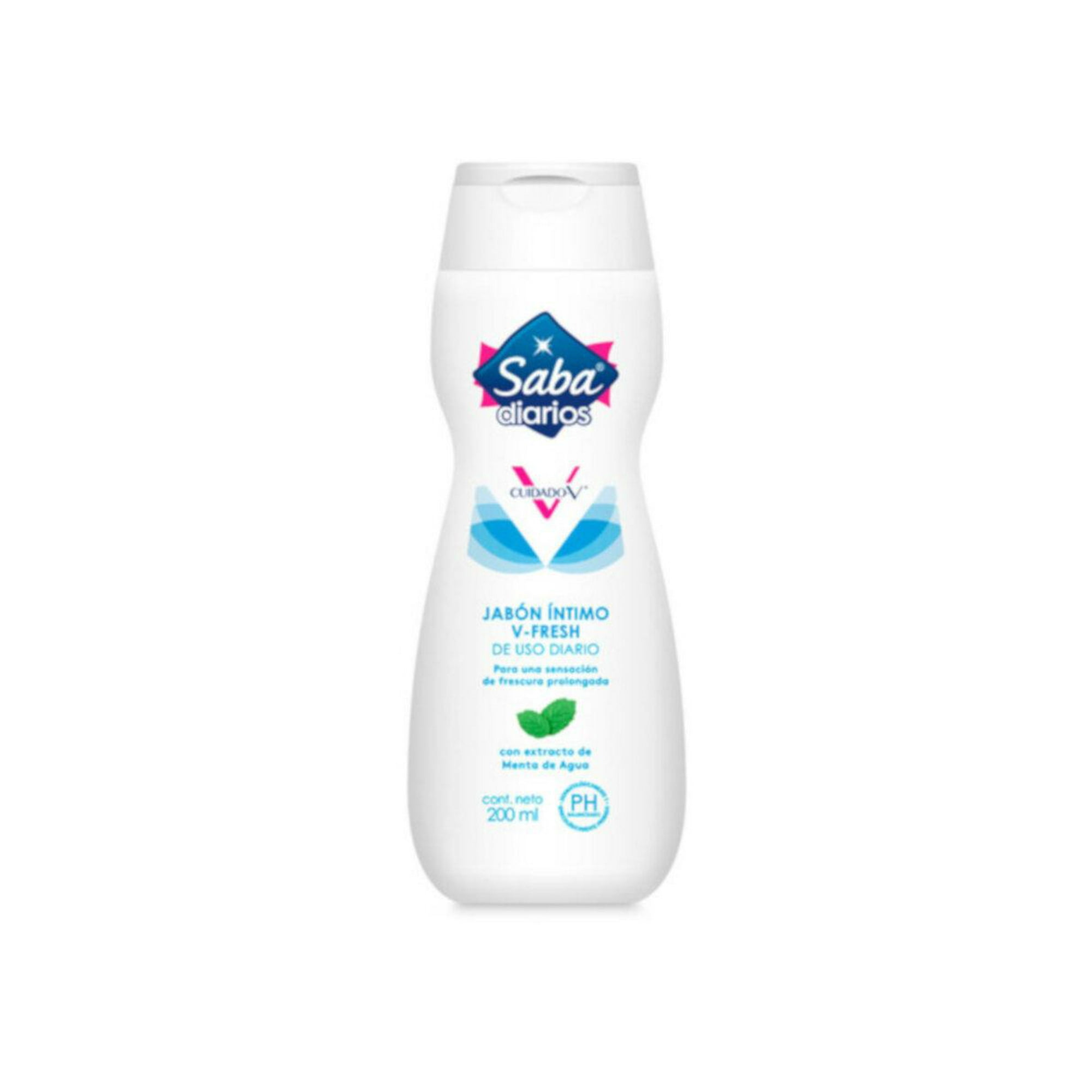 Pack De 12 Jabón Líquido Saba Intimo V Fresh 200 Ml Saba Fresh Walmart En Línea 0097