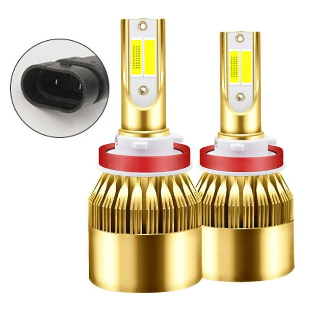 Bombillas LED H1+H1 para faros delanteros de haz alto/bajo for