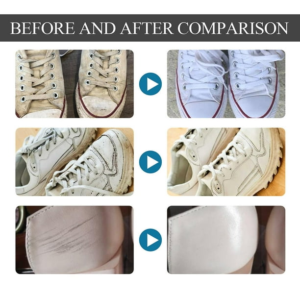 Spray de limpieza blanco brillante para zapatos, zapatos blancos pequeños,  limpia manchas, limpiador desechable portátil blanco brillante YONGSHENG  1327534102390