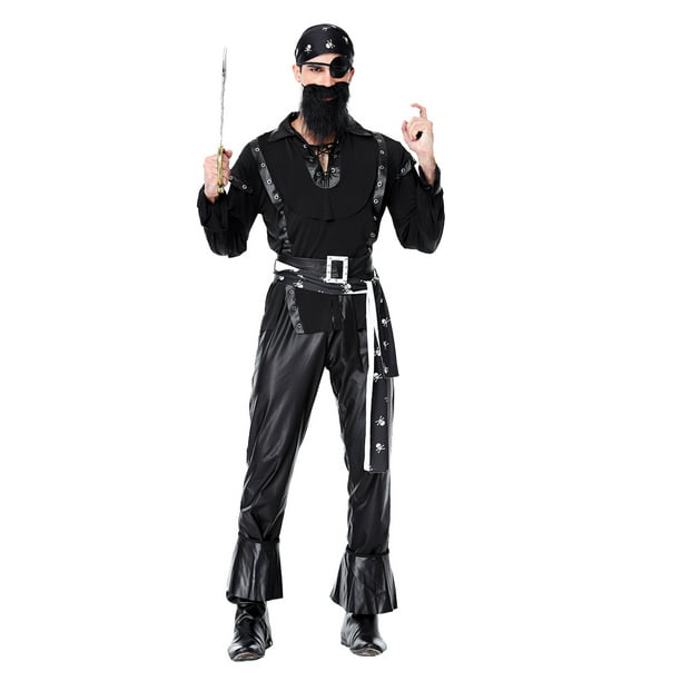 arrendamiento cero Rebelión Disfraz de pirata para hombre, disfraz de Cosplay, traje , adulto XXL  Colcomx Disfraces de pirata para adultos | Walmart en línea
