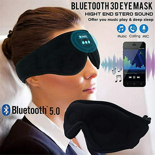 Auriculares De Dormir Bluetooth Con Máscara De Ojos Diadema Inalámbrica  Música