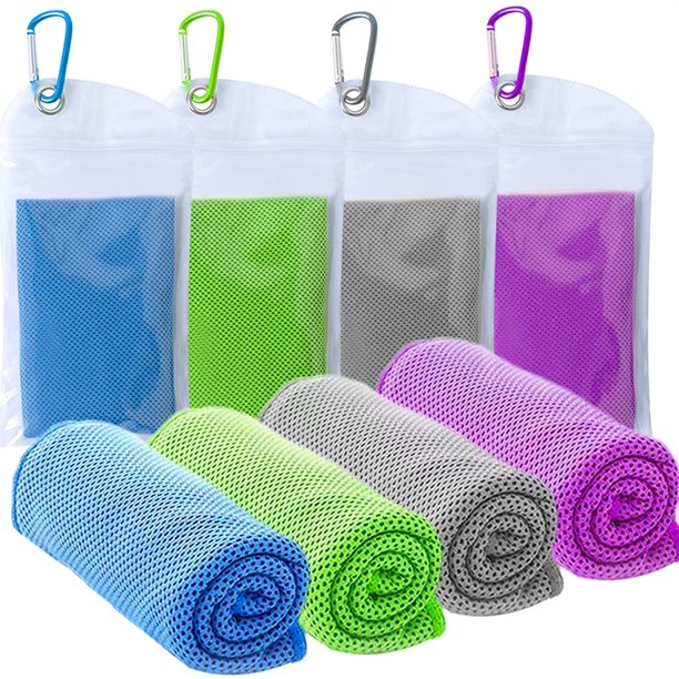 Toallas gimnasio enfriamiento, Pack de 2