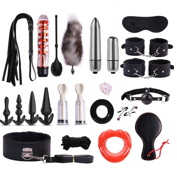 Sex Bondage Restricción Kit Juegos Accesorios Eróticos Para Parejas Máscara  Collar Boca Mordaza Esposas Juguetes Sexuales De 11,4 €