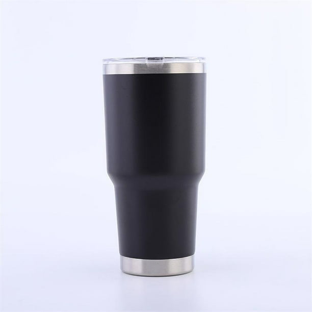 Vaso térmico BOTTLE BOTTLE para café con tapa de doble uso y pajita, vaso  de viaje para café de doble pared para mujer y hombre, vaso de acero