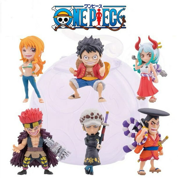 Figuras de acción de One Piece para niños, XP036, KT1008, KT1013