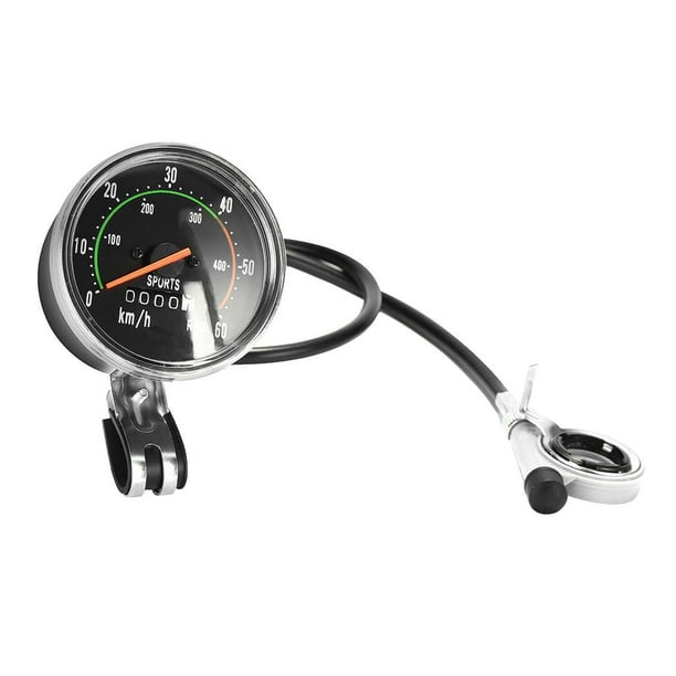 Velocímetro de , Odómetro Analógico, Mecánico Universal para shamjiam  cuentakilómetros velocímetro bicicleta