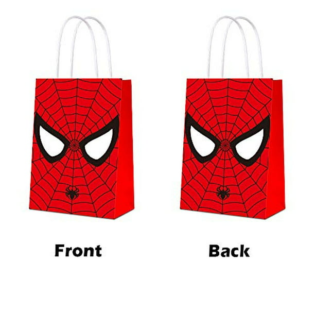 Bolsa de regalo para fiesta de superhéroes para niños o niñas. Bolsas De  Cumpleaños Con Cordón Algodón Personalizado -  México