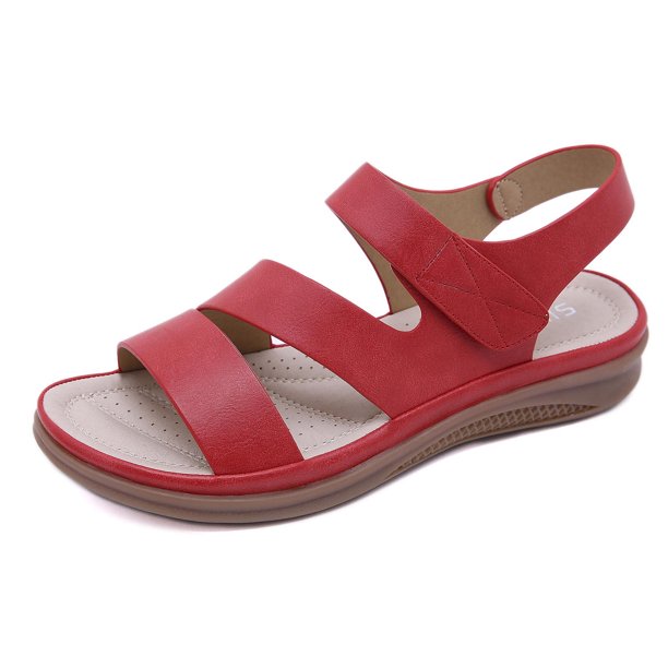 Sandalias de verano para mujer Sandalias planas sin cordones Zapatos  romanos Sandalias informales co Wmkox8yii nm8127