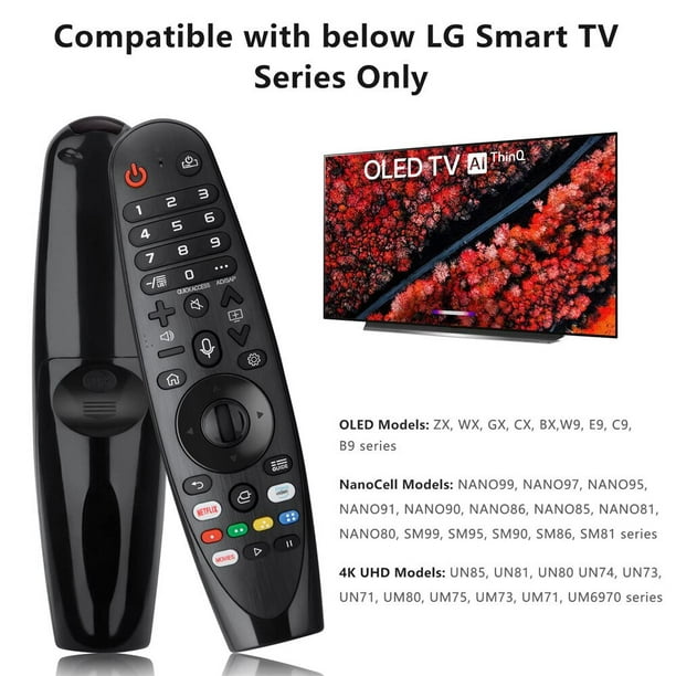  Mando a distancia mágico para LG-Smart-TV, control