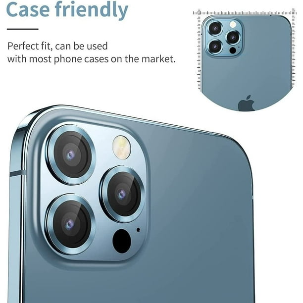 Para Apple iPhone 12/mini/Pro/Max Protector Lente cámara Vidrio Templado