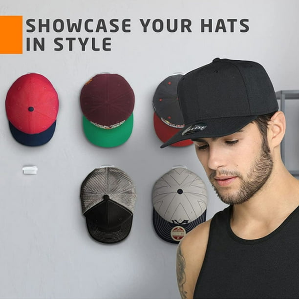 Organizador de estante para sombreros, soporte para gorras de béisbol  Colgador