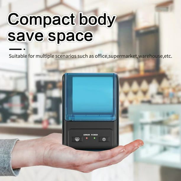 Impresora portátil/mini/ para/Android, miniimpresora térmica Bluetooth, impresora  móvil para teléfono fotográfico, de impresión Azul Sunnimix Mini impresora  térmica
