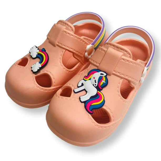 anfitrión Significativo Valiente Zapatos sin cordones para niños pequeños para niñas Verano Playa Niños  Sandalias de agua Fam Together Zuecos | Walmart en línea
