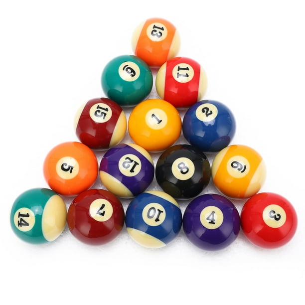 Bolas de billar Bolas de billar Juego De 16 bolas de billar 2-1/4 Billiard  Pool