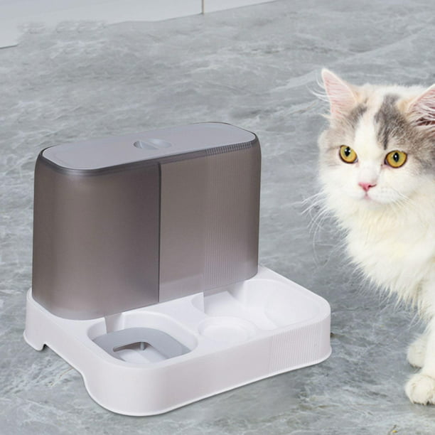 Comedero automático para mascotas de 3,5 l, para gatos, recipiente para  gatos, dispensador para gato Yuyangstore Alimentador Automático