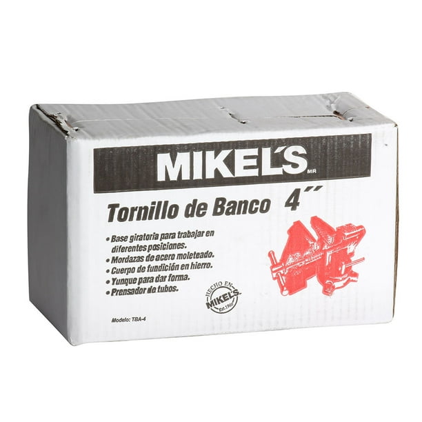 TORNILLO DE BANCO TRABAJO PESADO 4´´ MIKELS TBH-4