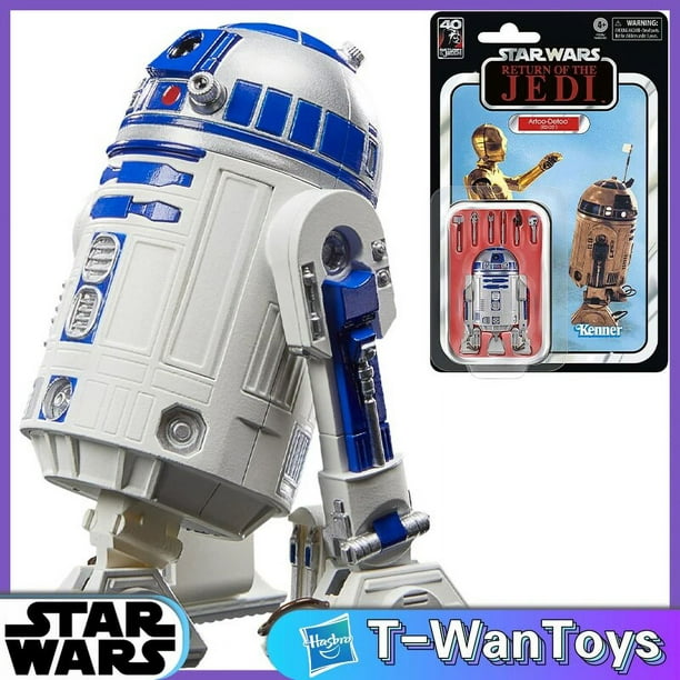 Hasbro Star Wars The Black Series figura de acción Artoo-Detoo (R2-D2) de 6  pulgadas (15 cm) juguetes de modelos coleccionables Premium F7075