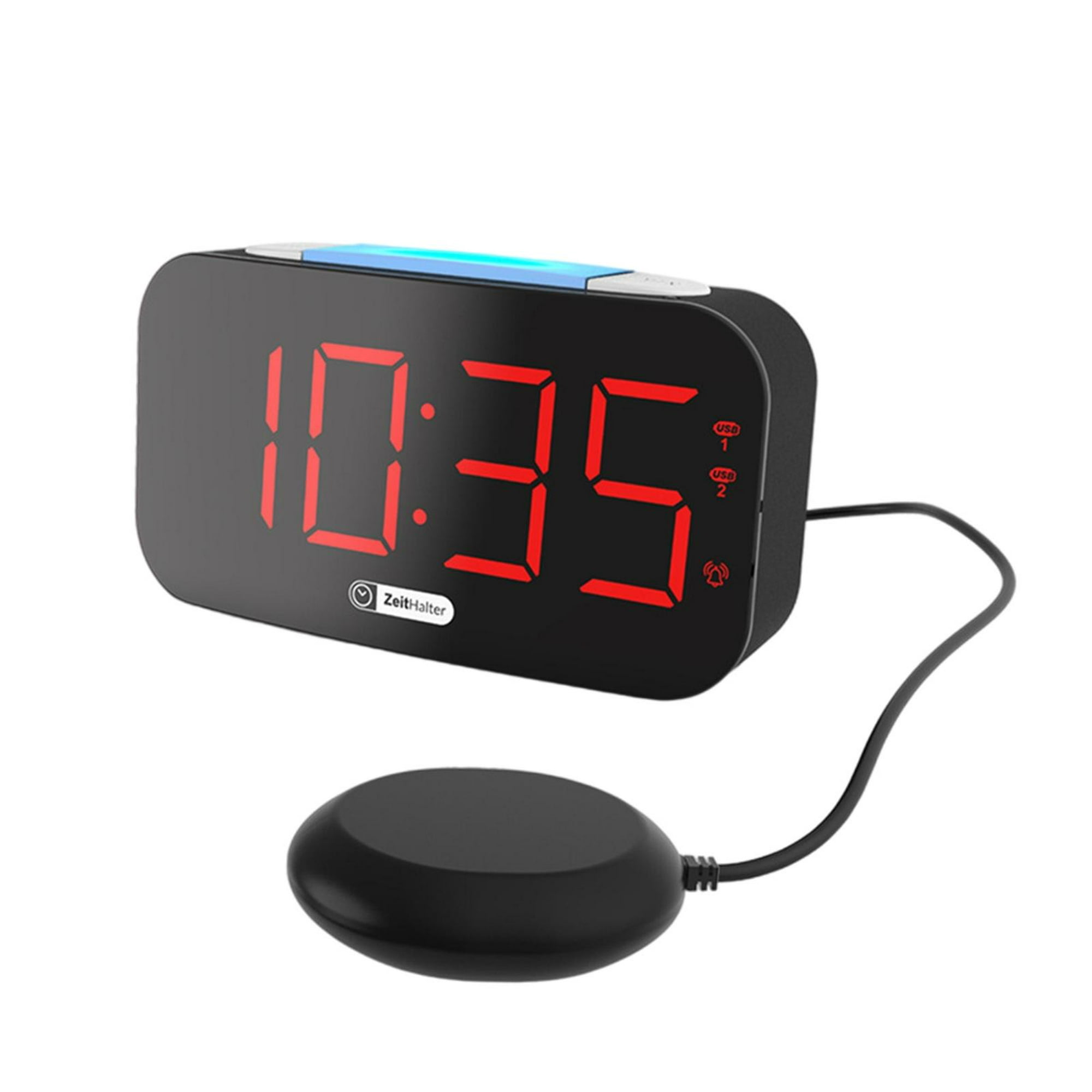 Reloj Digital Despertador Proyector Led Holograma Hora