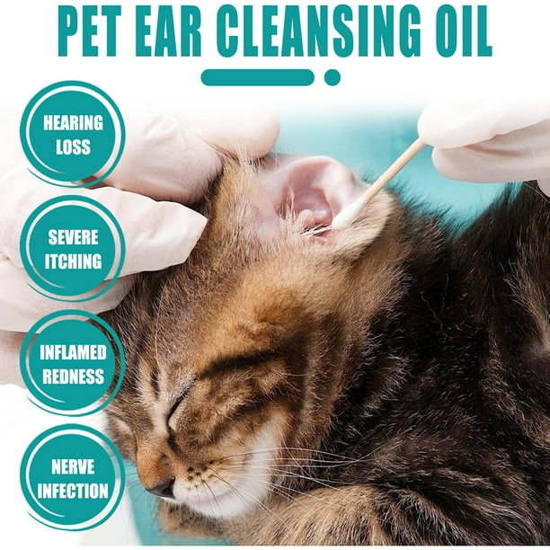 Limpiador de Oídos Perros y Gatos, 250ml