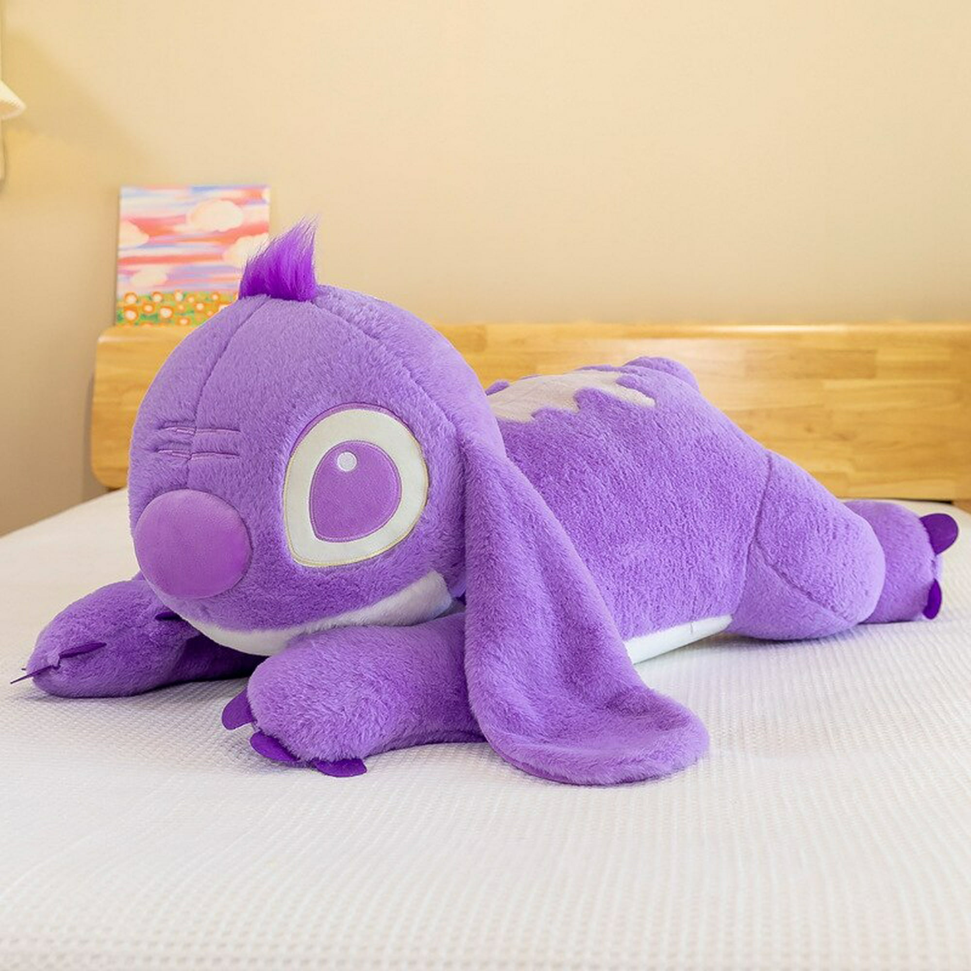 Disney Lilo &amperio; Stitch: muñeco de peluche para niños y novia, juguete  de animación, periférico Taro, puntada morada, regalos de Navidad  zhangyuxiang unisex