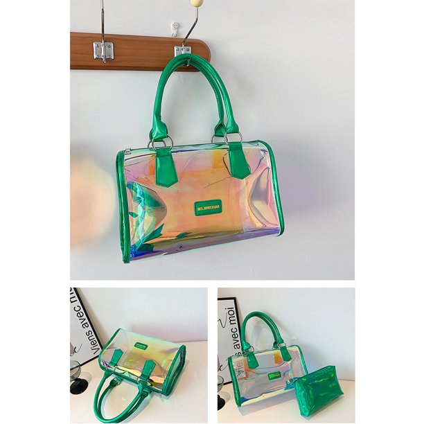 Bolsos Transparentes De Mujer Bolso De Hombro Bolso De Mano Bolsos Pequeños  De Teléfono Con Jelly, Moda de Mujer