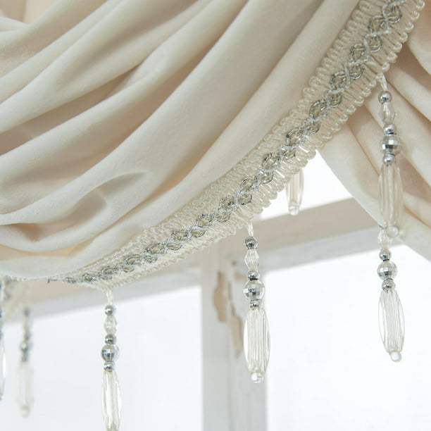 Carnation Home Fashions cortina de plástico para ventana de baño, color  blanco