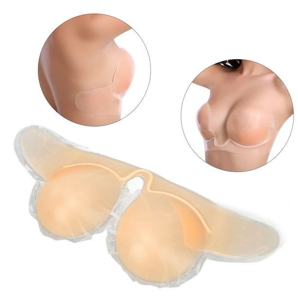 Sujetador de Gel de silicona suave para mujer, Realzador de pecho,  almohadillas Push Up, hace que los pechos se ven más grandes, 1 par -  AliExpress