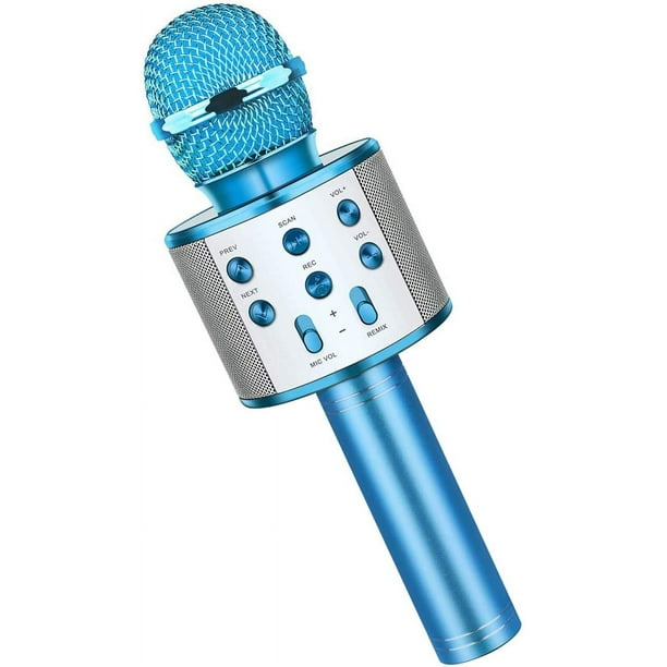 Juguetes Para Ninas De 5-12 Anos Microfono Inalambrico De Bluetooth Karaoke  Mic