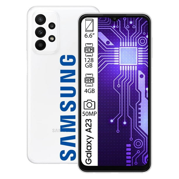 Celular Samsung Galaxy A23 6.6 128GB 4GB Negro