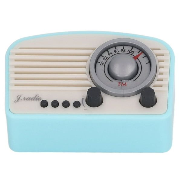 Modelo de mini radio para casa de muñecas, modelo de mini radio