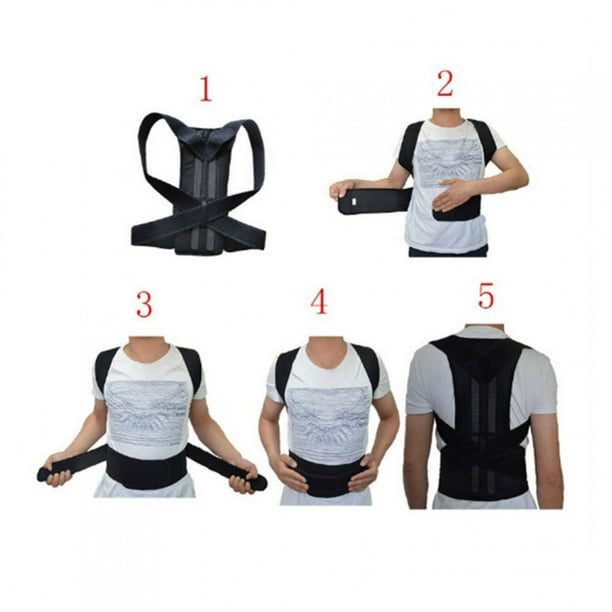 Corrector de de soporte para espalda para mujeres y hombres, enderezadora  de espalda , corrector de , espalda, , - S Sunnimix correctores de postura