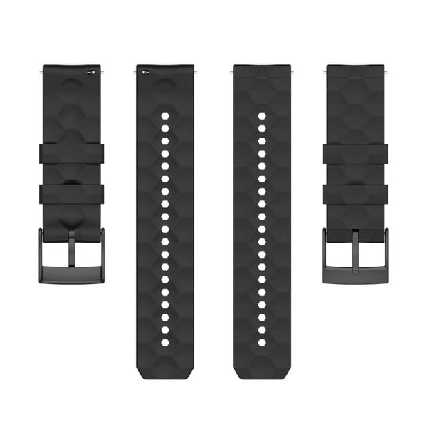 Correa de silicona compatible con Suunto 9 Smartwatch GPS/para SUUNTO 9 Baro  Sport Wrist HR correa de repuesto NikouMX