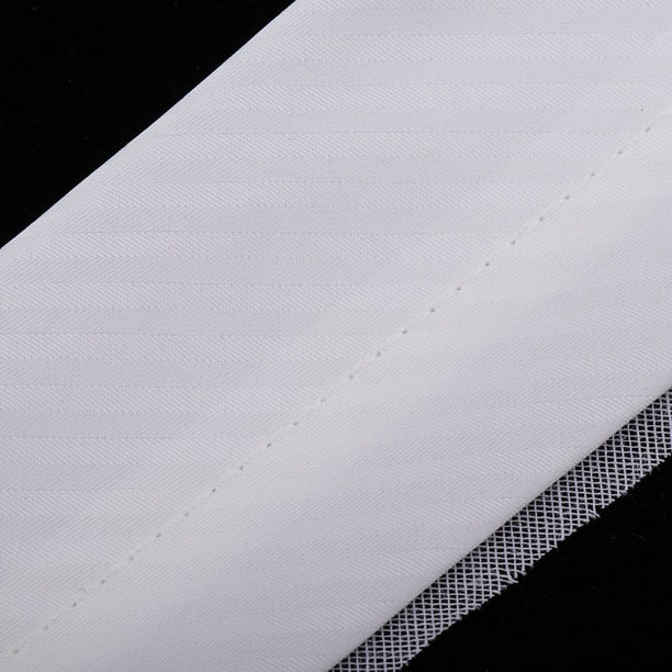 Tejido de alta elasticidad blanco negro cinta elástica de costura